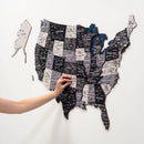 Wooden 3d Map of USA - Nordik by Enjoy The Wood