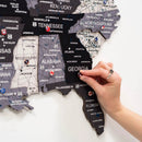 Wooden 3d Map of USA - Nordik by Enjoy The Wood