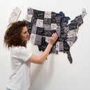 Wooden 3d Map of USA - Nordik by Enjoy The Wood