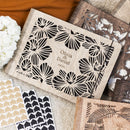 Wooden Photo Album - Orchid