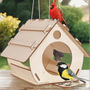 GobekUsa Wooden Bird Feeders - DIY Outdoor Aviary