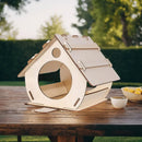GobekUsa Wooden Bird Feeders - DIY Outdoor Aviary