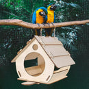 GobekUsa Wooden Bird Feeders - DIY Outdoor Aviary