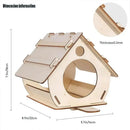 GobekUsa Wooden Bird Feeders - DIY Outdoor Aviary
