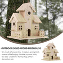 GobekUsa Wooden Bird Nest Box Garden Decor
