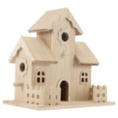 GobekUsa Wooden Bird Nest Box Garden Decor