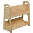 Wooden Bookshelf / Small-Medium-Large Size by Kidodido