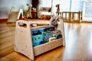 Wooden Bookshelf / Small-Medium-Large Size by Kidodido