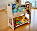 Wooden Bookshelf / Small-Medium-Large Size by Kidodido