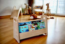 Wooden Bookshelf / Small-Medium-Large Size by Kidodido