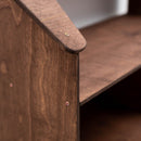 Wooden Dollhouse Bookshelf