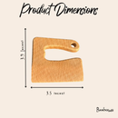 Wooden Dough Cutter Knife by Bamboo Switch
