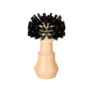 Wooden espresso portafilter and tamper cleaning brush kitchen tool by Decorbites