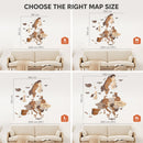 3D Europe Wooden Map Multicolor