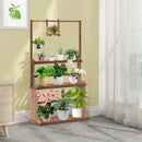 GobekUsa 3-Tier Wooden Hanging Plant Stand