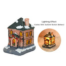 GobekUsa Wooden LED Light House Christmas Decorations