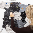 Wooden Map of Spain – Nordik
