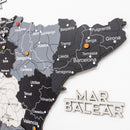 Wooden Map of Spain – Nordik