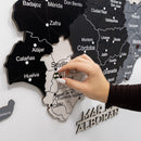 Wooden Map of Spain – Nordik