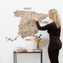 Wooden Map of Spain – Terra