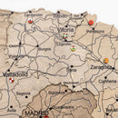 Wooden Map of Spain – Terra