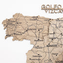 Wooden Map of Spain – Terra