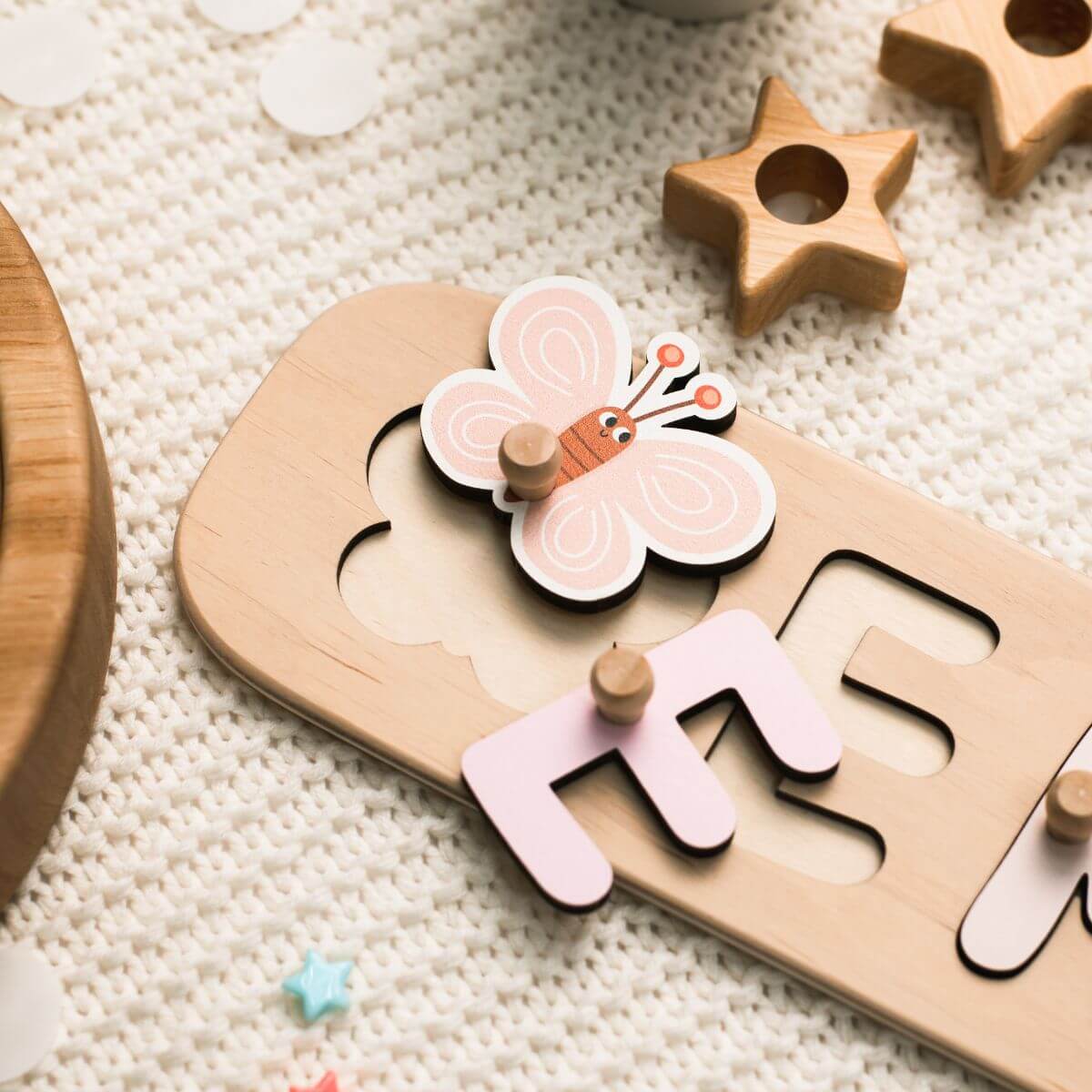 Name Puzzle with Pegs, photo 2 of 12