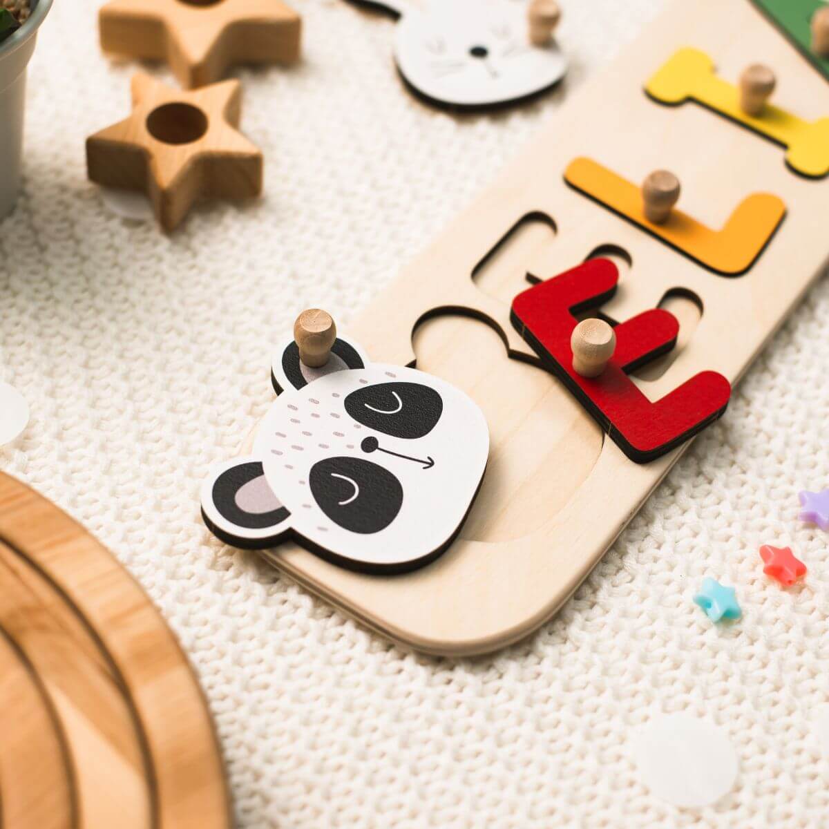 Name Puzzle with Pegs, photo 7 of 12