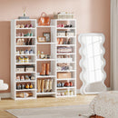 59"H Shoe Rack, Freestanding Shoe Organizer with 23 Storage Shelves