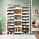 59"H Shoe Rack, Freestanding Shoe Organizer with 23 Storage Shelves