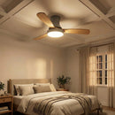 Wooden Three Blade Ceiling Fan Lights