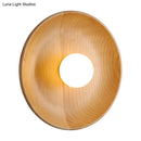 GobekUsa Wooden Tray-Style Wall Sconce - Minimalist 1 Head Light Fixture for Living Room