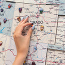 Wooden USA Map by Enjoy The Wood