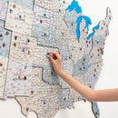 Wooden USA Map by Enjoy The Wood