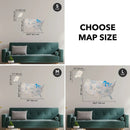 Wooden USA Map by Enjoy The Wood
