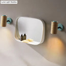 GobekUsa Wooden Wall Mounted Macaron Sconce Light Fixture - 1 Head Tube Lamp in Yellow/Green/Blue for Bathroom