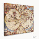 Wooden World Map