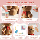 Wooden Doctor Playset with Stethoscope for Toddlers over 3 Years Old by LJGDeals