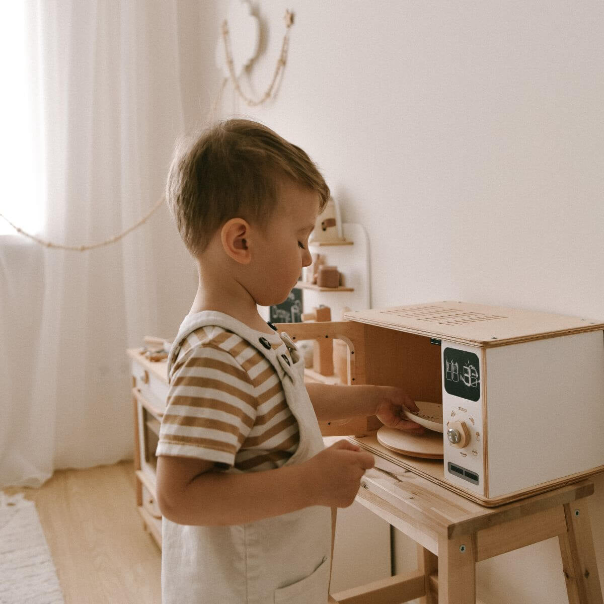 Wooden Microwave Toy, photo 4 of 12