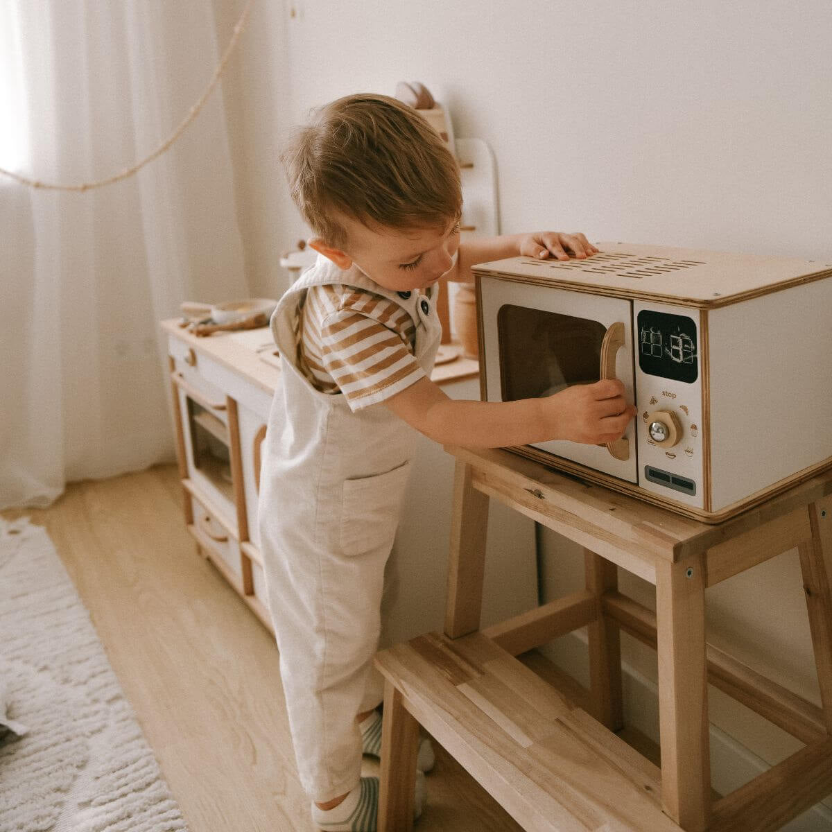 Wooden Microwave Toy, photo 6 of 12