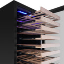 72-Inch Upright Single-Zone Wine Cooler by KingsBottle.com