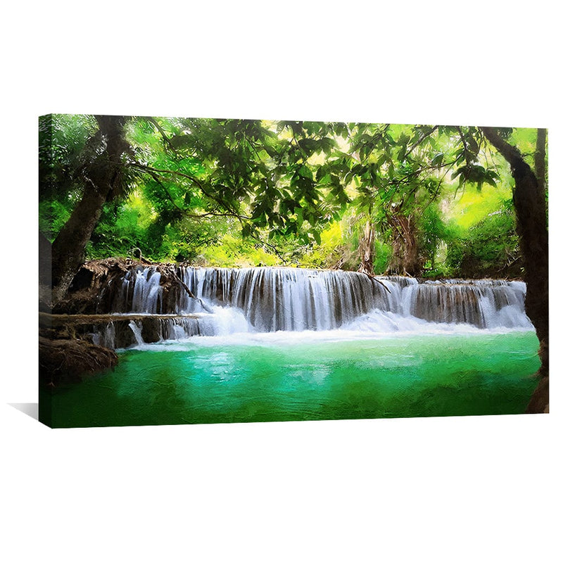 Woodland Rapids Canvas