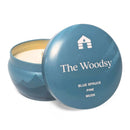 Scented Candle Tins - Aromática - 8oz by Bluecorn Candles
