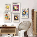 GobekUsa World Cuisine Canvas Print for Home Decor