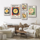 GobekUsa World Cuisine Food Canvas Print Home Decor