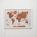 Map on Board LED 2.0 Cork