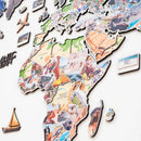 World Photo Map Physical