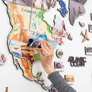World Photo Map Physical