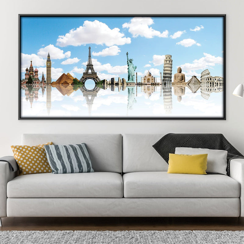 World Wonders Canvas