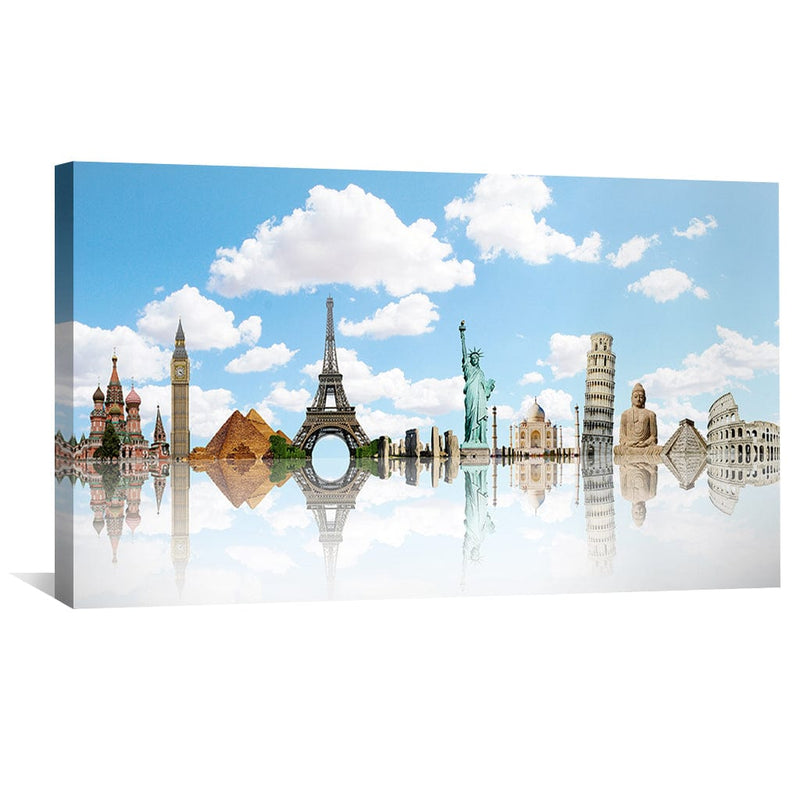 World Wonders Canvas